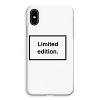 Limited edition: iPhone XS Max Volledig Geprint Hoesje