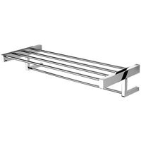 Geesa Modern Art Handdoekrek met planchet 62cm Chroom 913552-02