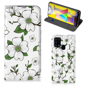 Samsung Galaxy M31 Smart Cover Dogwood Flowers