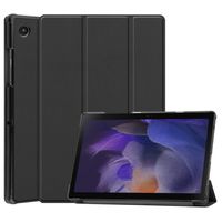 3-Vouw sleepcover hoes - Samsung Galaxy Tab A8 (2021) - Zwart 3-Vouw sleepcover hoes - Samsung Galaxy Tab A8 (2021) - Zwart