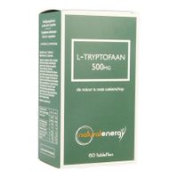 Natural Energy L-Tryptofaan 500mg 60 Tabletten - thumbnail