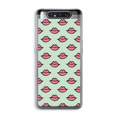 Lipjes: Samsung Galaxy A80 Transparant Hoesje
