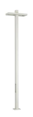 Albert Buitenverlichting vierkantStrunk 2,5m-wit - 680863