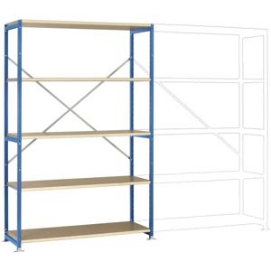 Manuflex RP1036.5007 Magazijnstelling basismodule (b x h x d) 1250 x 2000 x 700 mm Hout