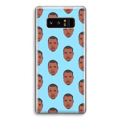 Kanye Call Me?: Samsung Galaxy Note 8 Transparant Hoesje