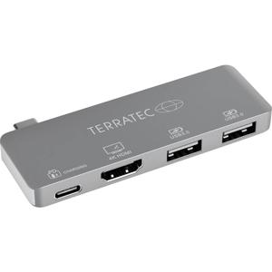 Terratec CONNECT C4 USB-C dockingstation Geschikt voor merk: Universeel