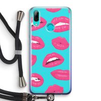 Bite my lip: Huawei P Smart (2019) Transparant Hoesje met koord