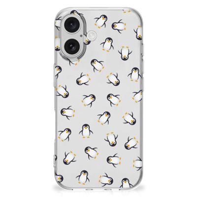 TPU bumper voor iPhone 16 Pinguïn