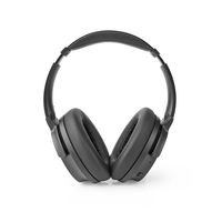 Nedis HPBT3261BK hoofdtelefoon/headset Hoofdtelefoons Bedraad en draadloos Hoofdband Oproepen/muziek USB Type-C Bluetooth Zwart