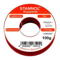 Stannol HS10 tin 1mm 100gram