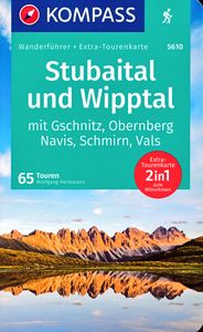 Wandelgids 5610 Kompass Wanderführer Stubaital und Wipptal | Kompass