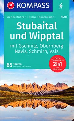 Wandelgids 5610 Kompass Wanderführer Stubaital und Wipptal | Kompass