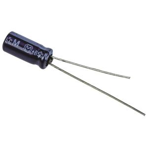 Panasonic ECA-2AM2R2 Elektrolytische condensator Radiaal bedraad 2 mm 2.2 µF 100 V 20 % (Ø) 5 mm 1 stuk(s)