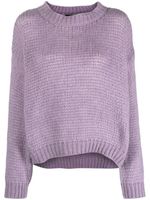 Roberto Collina crew-neck jumper - Violet