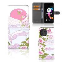 Motorola Edge 20 Lite | Telefoonhoesje | Met pasjeshouder | Bird Standing