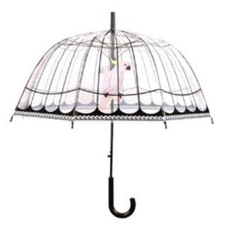 Esschert Design paraplu vogelkooi transparant