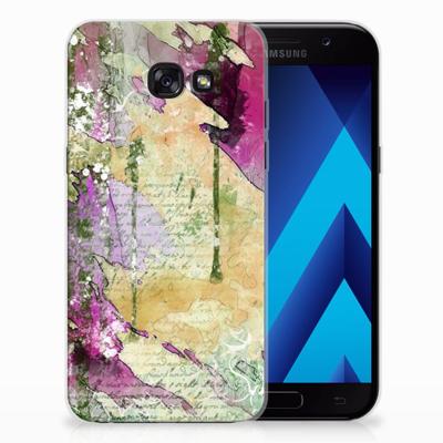 Smartphone hoesje Samsung Galaxy A5 2017 Letter Painting Smartphone hoesje Samsung Galaxy A5 2017 Letter Painting
