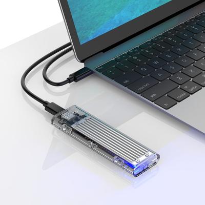ORICO TCM2-C3 NVMe M. 2 SSD-behuizing (10Gbps) (zilver)