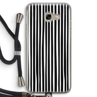 Stripes: Samsung Galaxy A5 (2017) Transparant Hoesje met koord