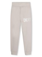 Dkny Kids pantalon de jogging à logo imprimé - Tons neutres