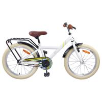 VidaXL Kinderfiets 24 inch voor 8-12 jaar oud wit