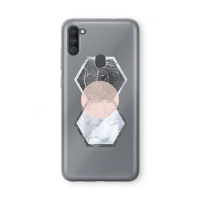 Creatieve toets: Samsung Galaxy A11 Transparant Hoesje