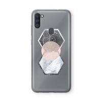 Creatieve toets: Samsung Galaxy A11 Transparant Hoesje
