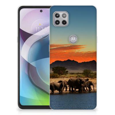 Motorola Moto G 5G | TPU Hoesje | Olifanten