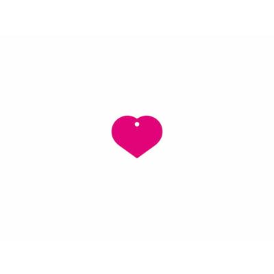 Naamplaatje Imarc Heart Roze