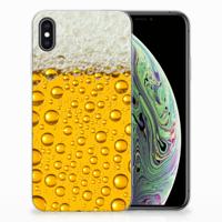 Apple iPhone Xs Max | Siliconen Case | Bier