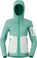 Norrona Falketind Warm2 Stretch Hood Fleece Dames Malachite Green S