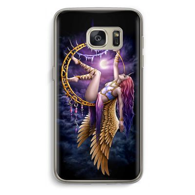Aerial Angel: Samsung Galaxy S7 Transparant Hoesje