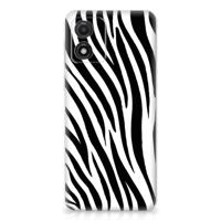 Motorola Moto E13 | TPU Hoesje | Zebra