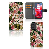 Motorola Moto G24 | G04 | G24 Power Hoesje Flowers - thumbnail