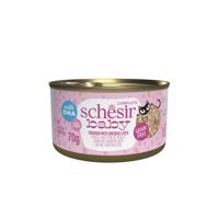 Schesir baby kitten kip&lever bouillon 70gr - Malanico