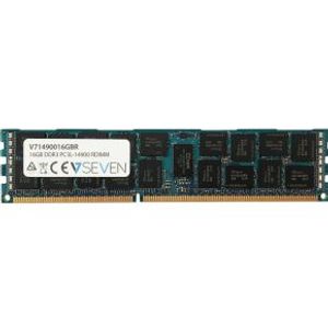 V7 V71490016GBR geheugenmodule 16 GB 1 x 16 GB DDR3 1866 MHz ECC