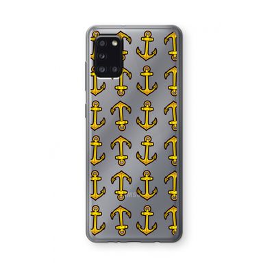 Musketon Anchor: Samsung Galaxy A31 Transparant Hoesje