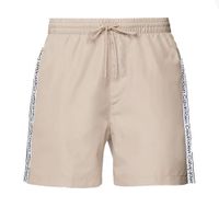 Calvin Klein Zwemshort beige met logoband