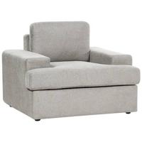 Beliani - ALLA - Fauteuil - Lichtgrijs - Polyester - thumbnail