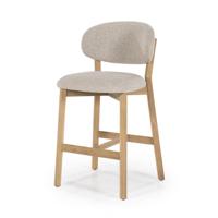 Barstoel Mikky naturel - taupe Moon Barstoel Mikky naturel - taupe Moon
