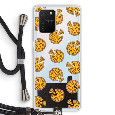 You Had Me At Pizza: Samsung Galaxy S10 Lite Transparant Hoesje met koord