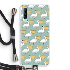 Pelican: Huawei P Smart Pro Transparant Hoesje met koord