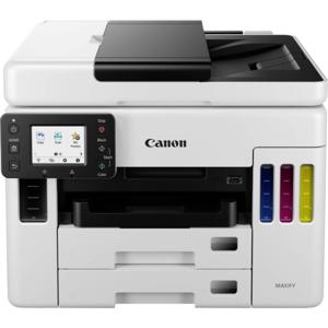 Canon MAXIFY GX7050 Multifunctionele printer Inkjet Kleur A4 Printen, scannen, kopiëren, faxen ADF, Duplex-ADF, Duplex, Inktbijvulsysteem, USB, WiFi