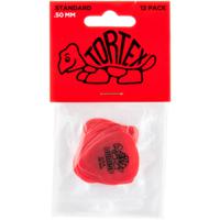Dunlop Tortex Standard 0.50mm 12-pack plectrumset rood - thumbnail