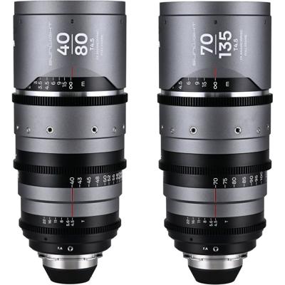 Laowa Sunlight FF 2x Anamorphic Zoom Bundle 40-80/70-135mm Silver