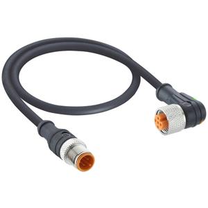 Lutronic 1162 Sensor/actuator aansluitkabel M12 Aantal polen (sensoren): 4 Stekker, recht, Bus, haaks 5.00 m 1 stuk(s)