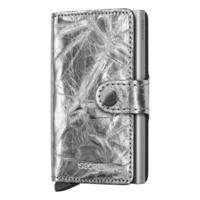 SECRID Miniwallet Metallic Silver - Pasjeshouder dames