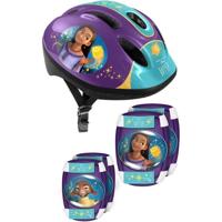 Set met helm en bescherming met elleboog- en kniebeschermers - DISNEY - WISH