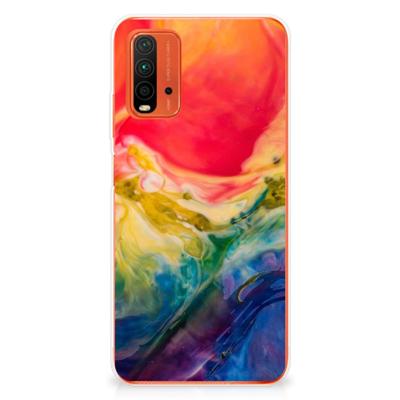 Smartphone hoesje Xiaomi Poco M3 Watercolor Dark Smartphone hoesje Xiaomi Poco M3 Watercolor Dark