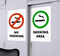 Sticker no smoking